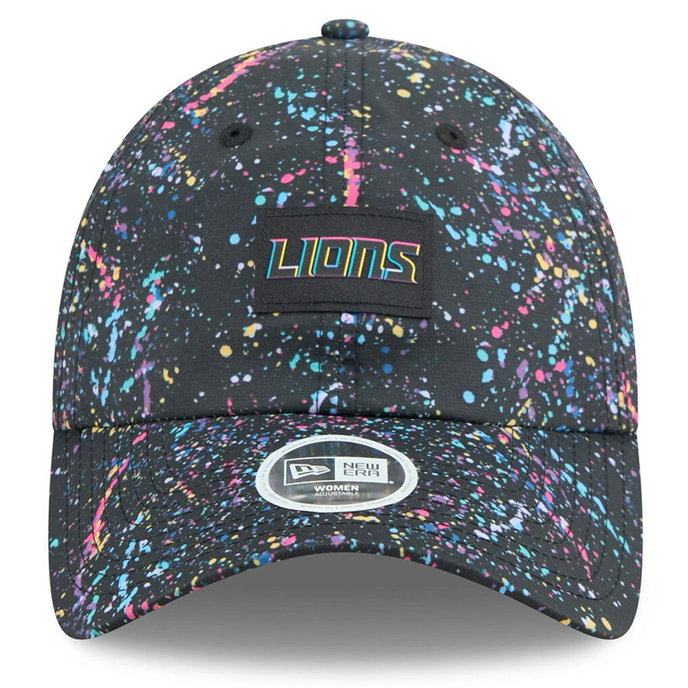 Women's 2025 NFL Crucial Catch Pony Tail Adjustable Hat - Detroit Lions