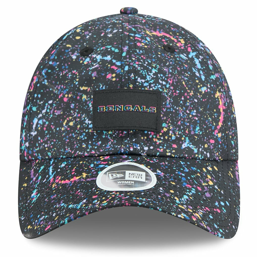 Women's 2025 NFL Crucial Catch Pony Tail Adjustable Hat - Cincinnati Bengals