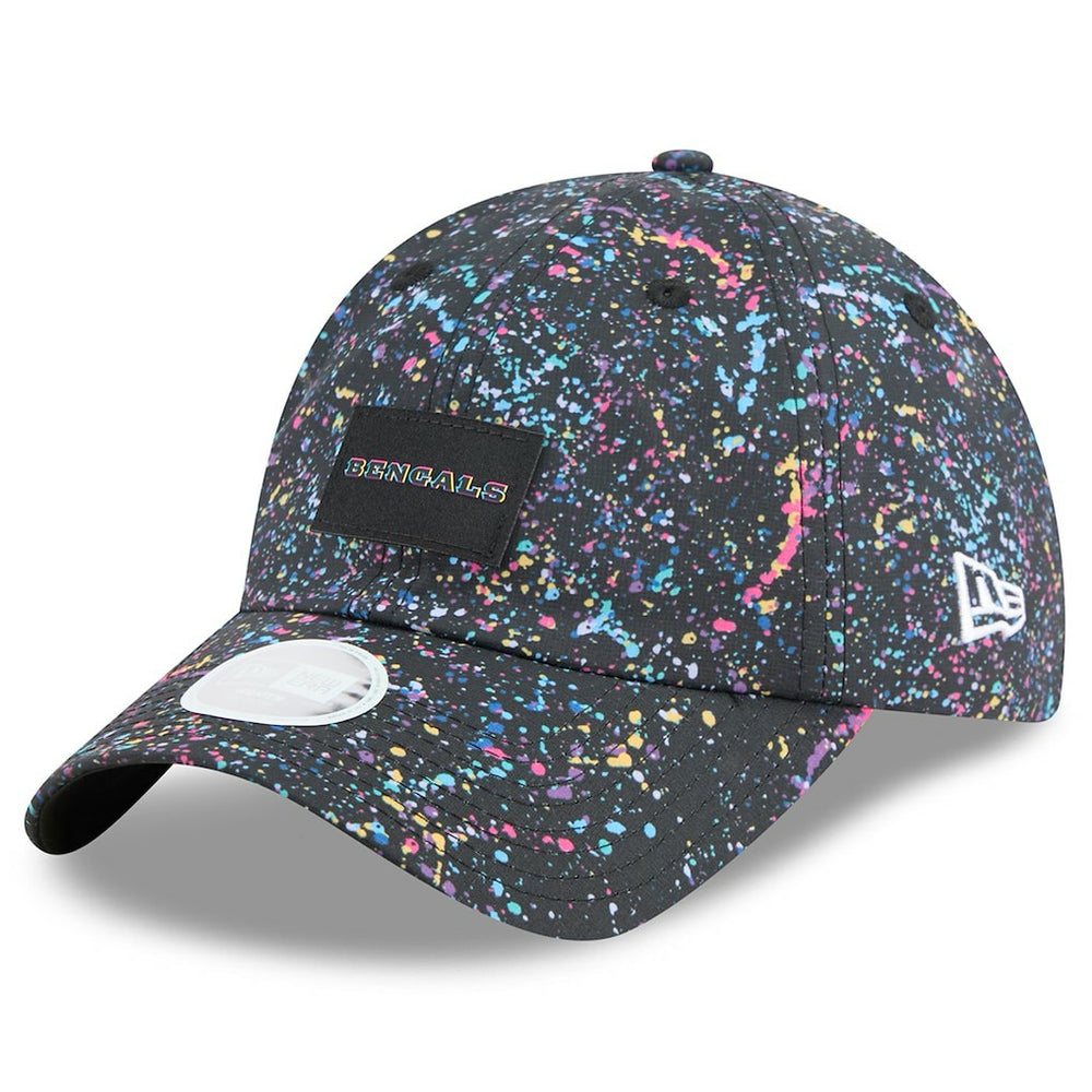 Women's 2025 NFL Crucial Catch Pony Tail Adjustable Hat - Cincinnati Bengals