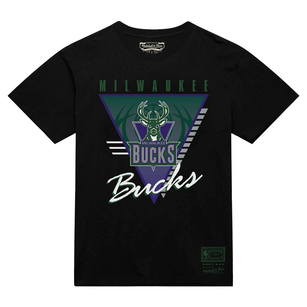 NBA Milwaukee Bucks Worldwide Collection Tri-Logo T-Shirt