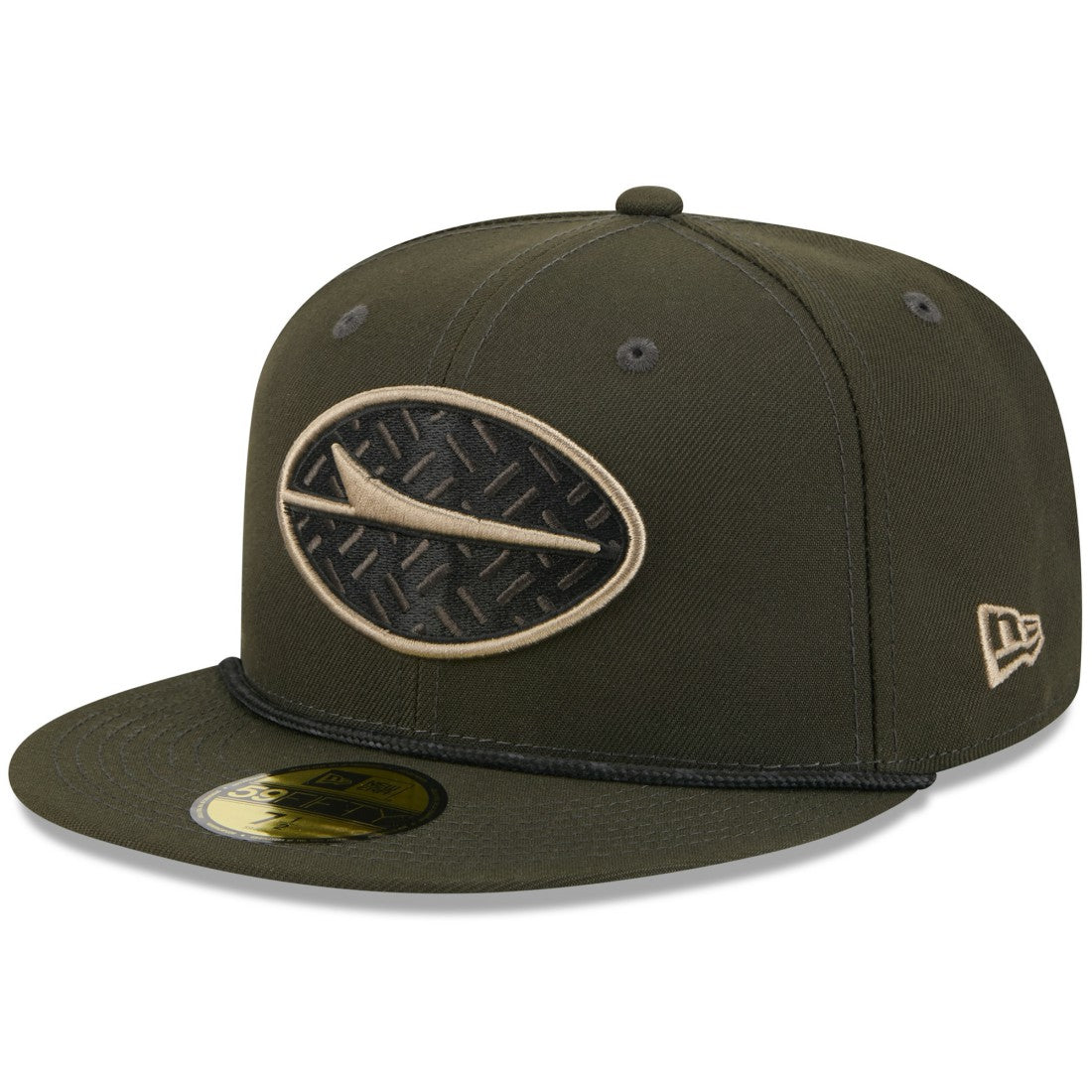 2025 Rivalries Collection Sideline Rope 59FIFTY Fitted Hat - New York Jets