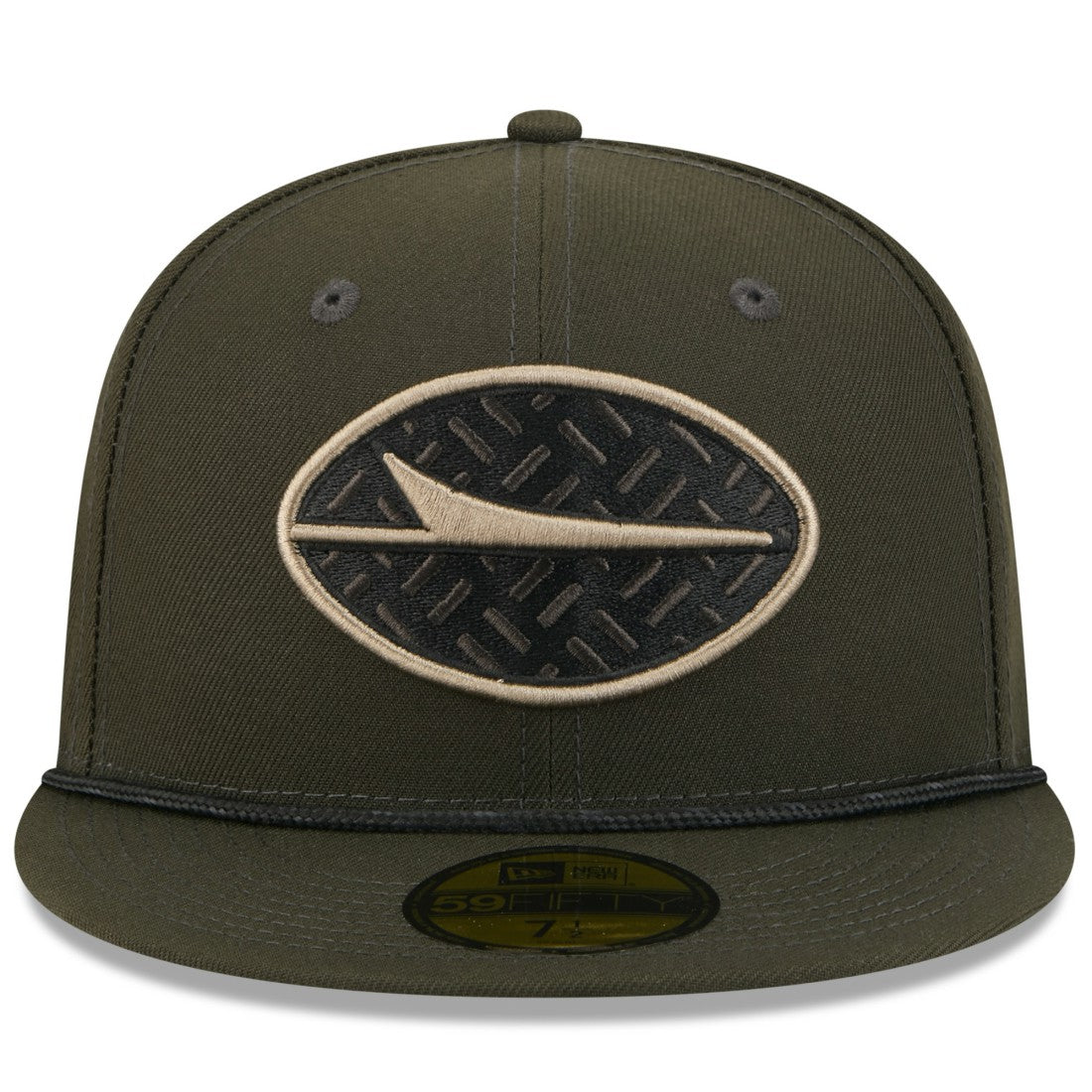 2025 Rivalries Collection Sideline Rope 59FIFTY Fitted Hat - New York Jets