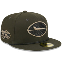 2025 Rivalries Collection Sideline Rope 59FIFTY Fitted Hat - New York Jets