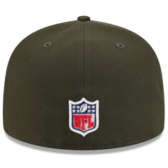 2025 Rivalries Collection Sideline Rope 59FIFTY Fitted Hat - New York Jets