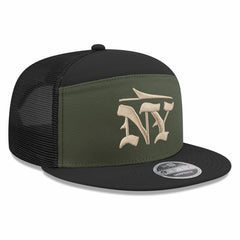 2025 Rivalries Collection Team Split Panel 9FIFTY Snapback Hat - New York Jets