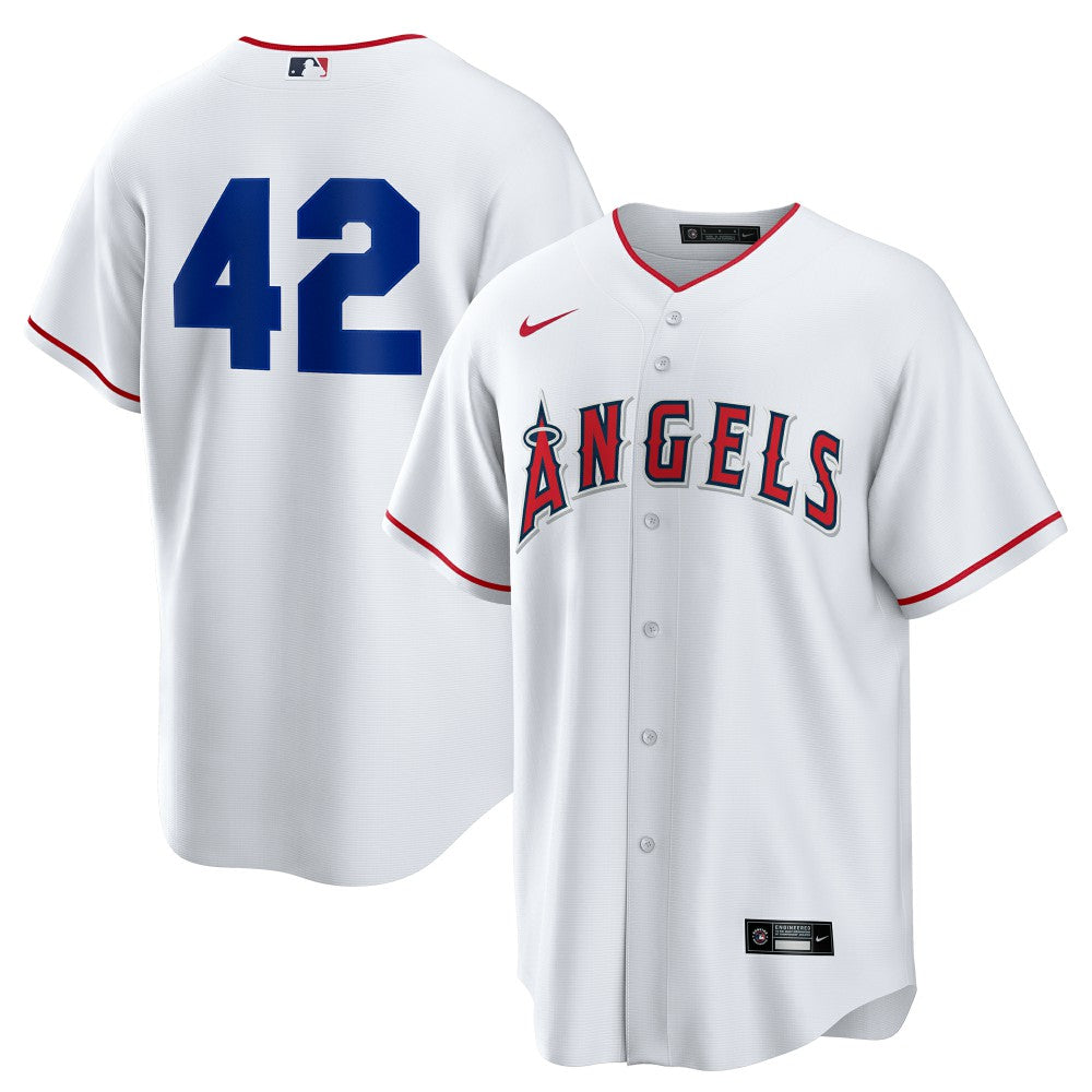 MLB Los Angeles Angels Nike Home  2025 Jackie Robinson Day Replica Jersey