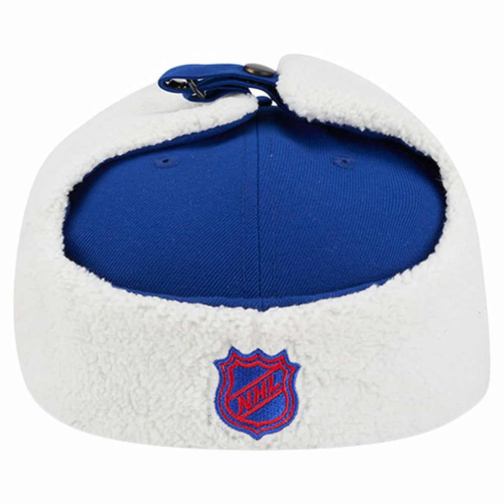 NHL Blue New York Rangers New Era Injection Dog Ear Classic Fitted Hat