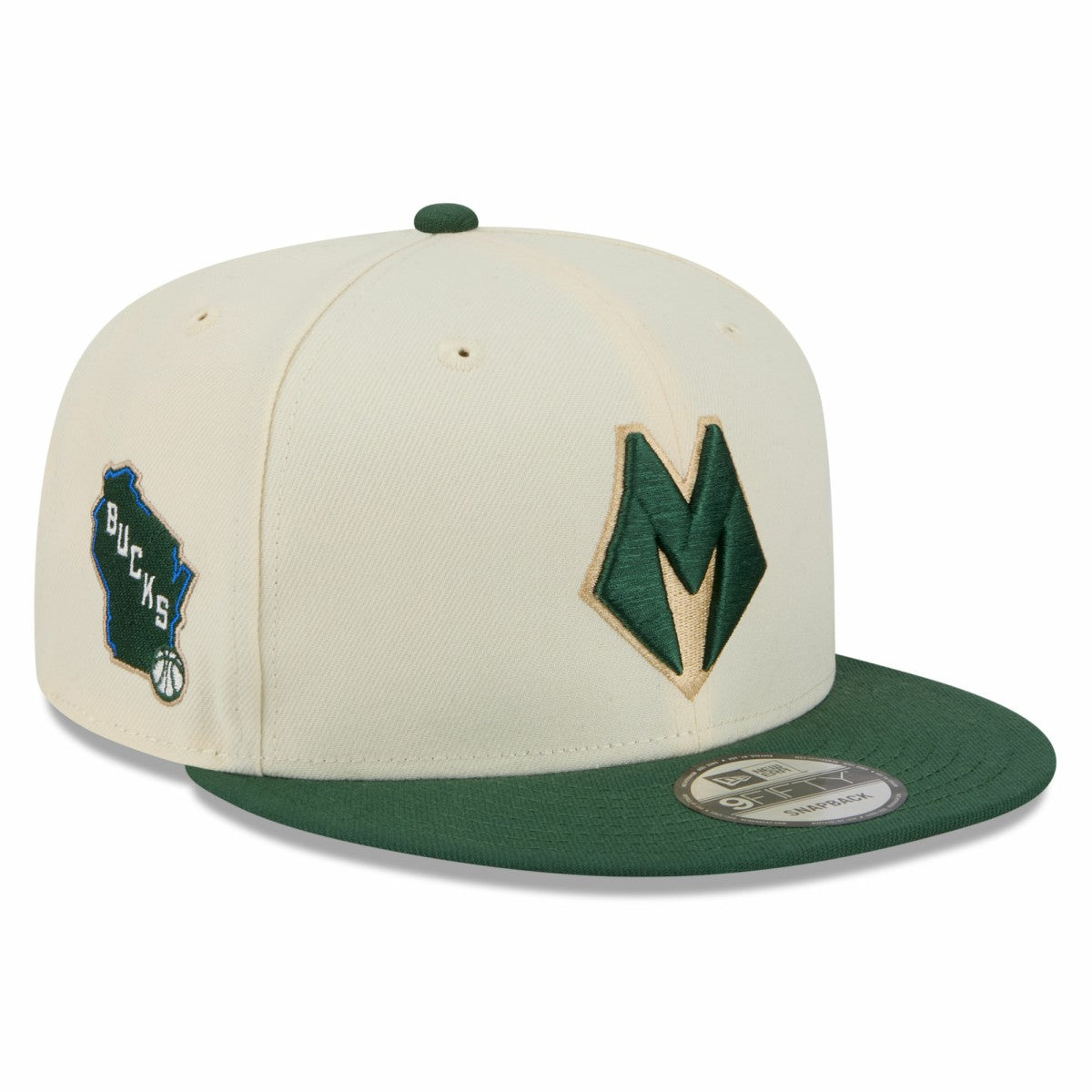 NBA Milwaukee Bucks 2025/26 City Edition 9FIFTY Snapback Hat