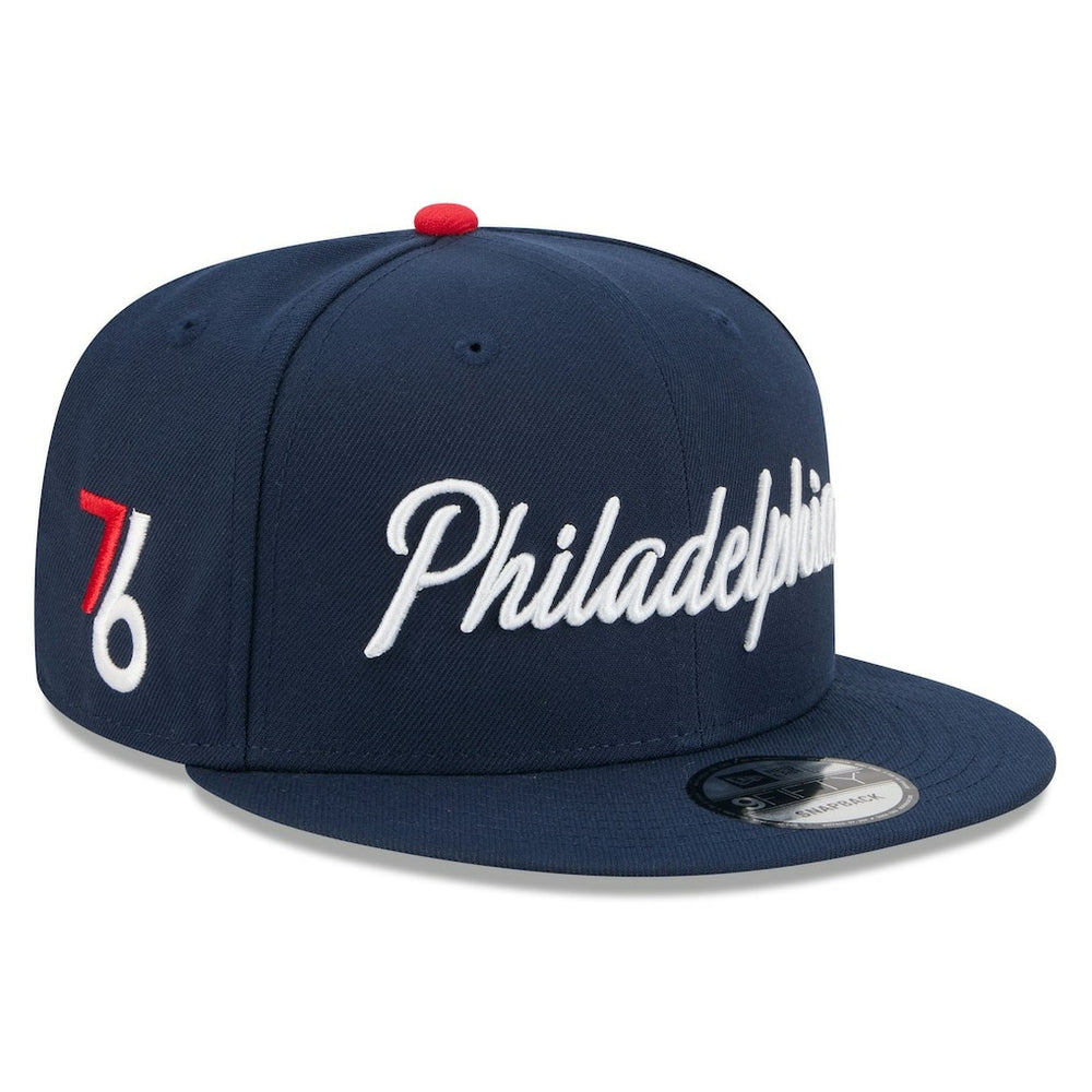 NBA Philadelphia 76ers 2025/26 City Edition 9FIFTY Snapback Hat sale