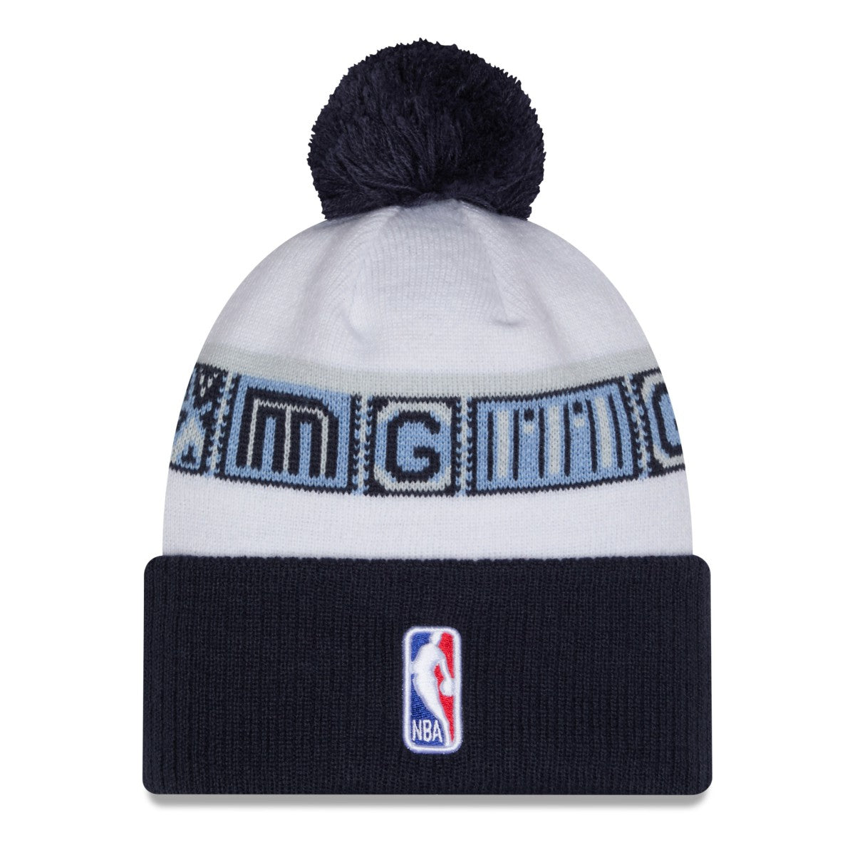 NBA Memphis Grizzlies 2025/26 City Edition Cuffed Knit Hat with Pom