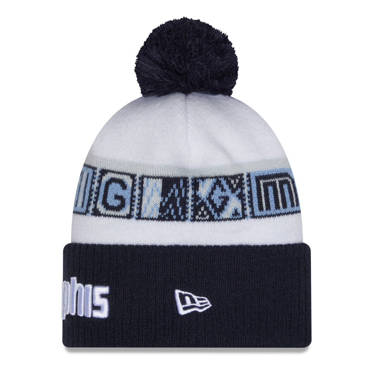 NBA Memphis Grizzlies 2025/26 City Edition Cuffed Knit Hat with Pom