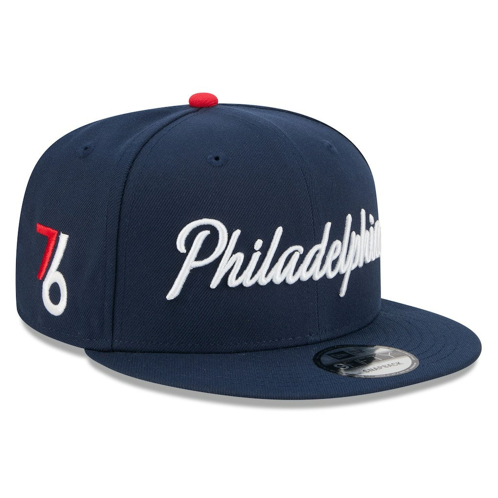 NBA Philadelphia 76ers Youth 2025/26 City Edition 9FIFTY Snapback Hat