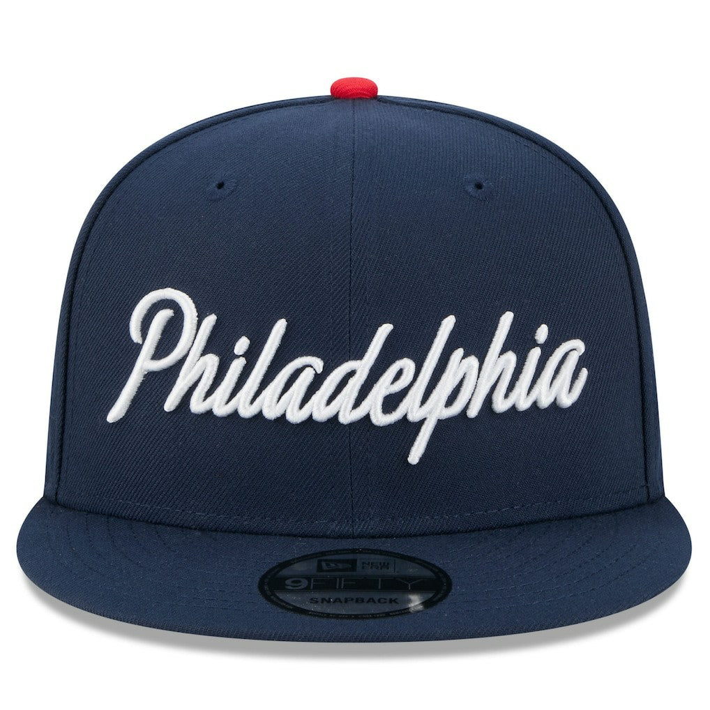 NBA Philadelphia 76ers Youth 2025/26 City Edition 9FIFTY Snapback Hat