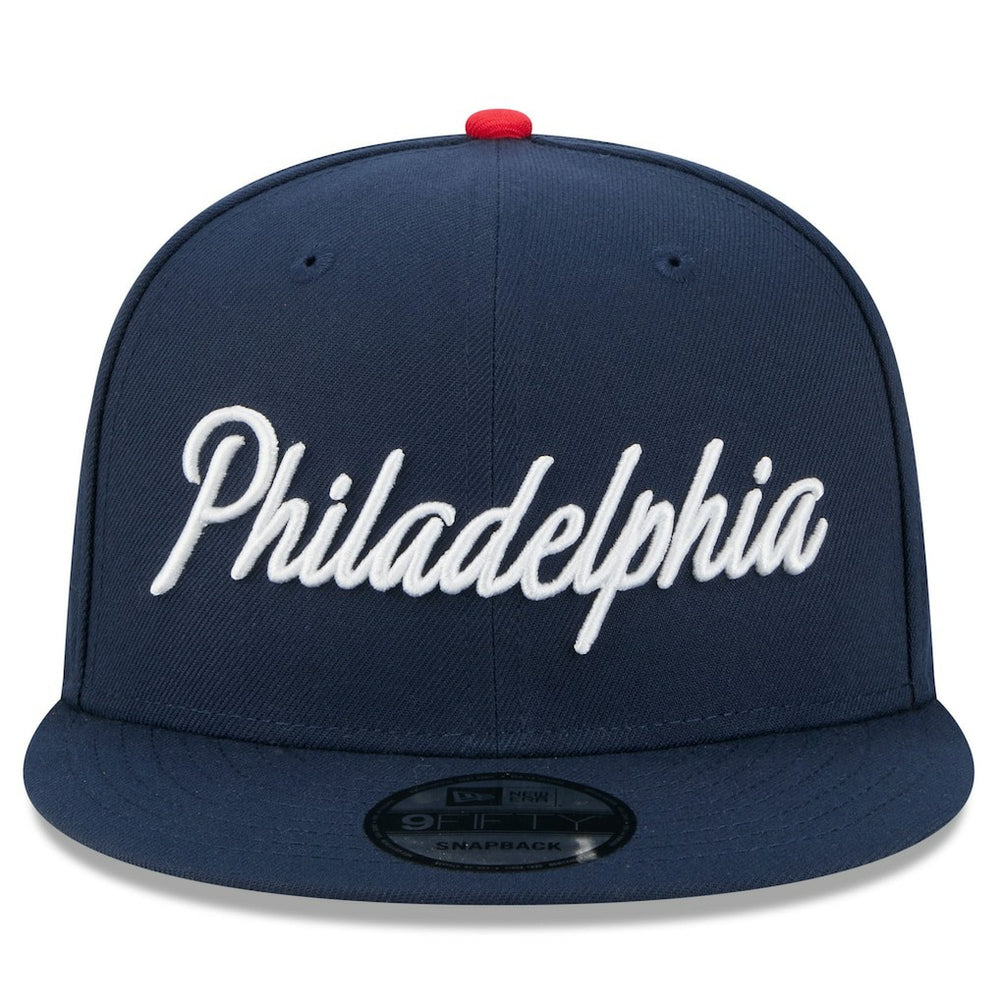 NBA Philadelphia 76ers Youth 2025/26 City Edition 9FIFTY Snapback Hat