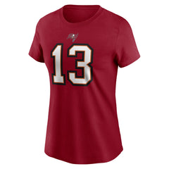 Mike Evans  Women's Player Name & Number T-Shirt - Tampa Bay Buccaneers