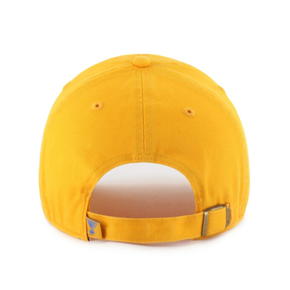 NHL Gold St. Louis Blues '47 Core Logo Clean Up Adjustable Hat
