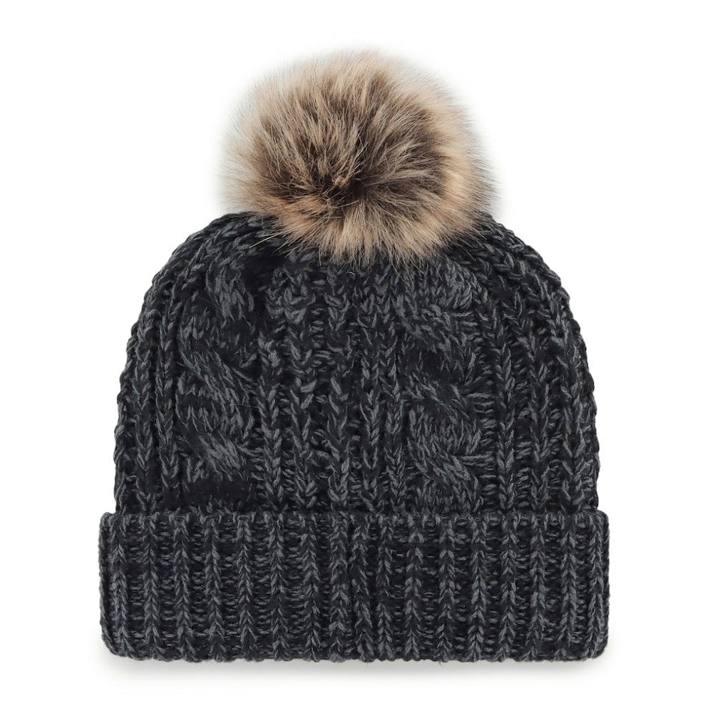 NHL Black Boston Bruins '47 Women's Meeko Cuffed Knit Hat