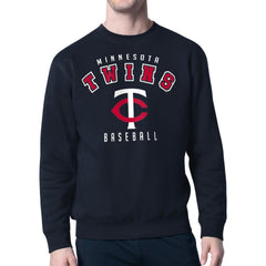 MLB Minnesota Twins Starter Team Logo Fleece Pullover Sweatshirt