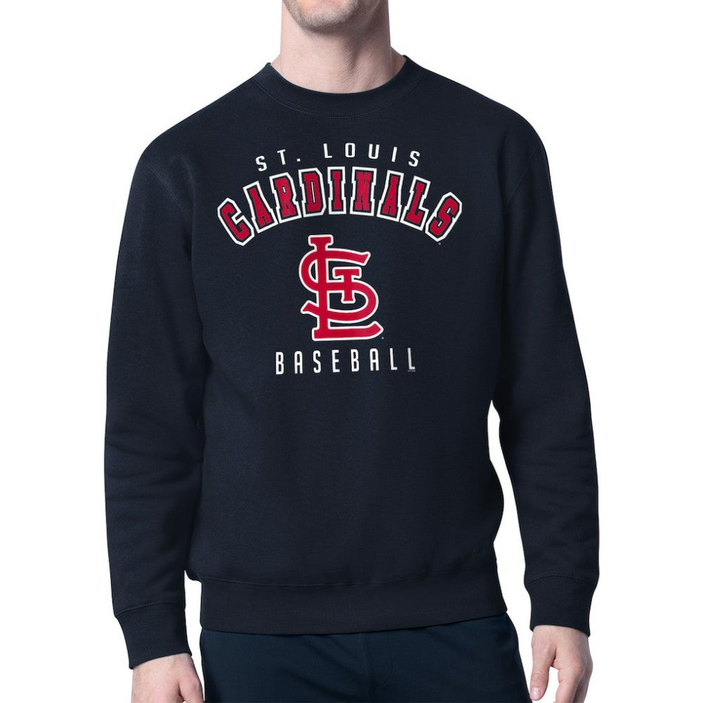 MLB St. Louis Cardinals Starter Team Logo Fleece Pullover Sweatshirt