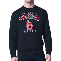 MLB St. Louis Cardinals Starter Team Logo Fleece Pullover Sweatshirt