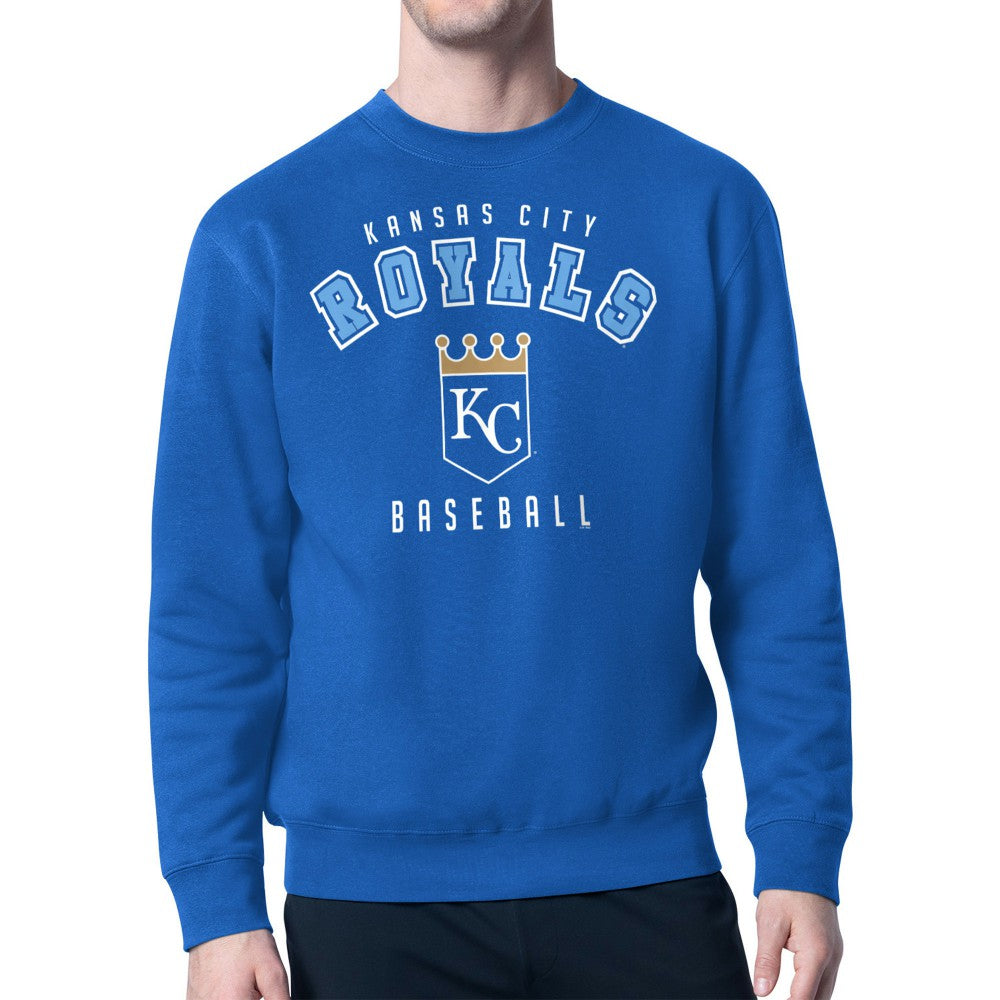 MLB Kansas City Royals Starter Team Logo Fleece Pullover Sweatshirt
