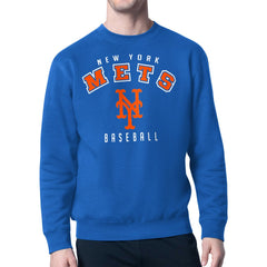 MLB New York Mets Starter Team Logo Fleece Pullover Sweatshirt