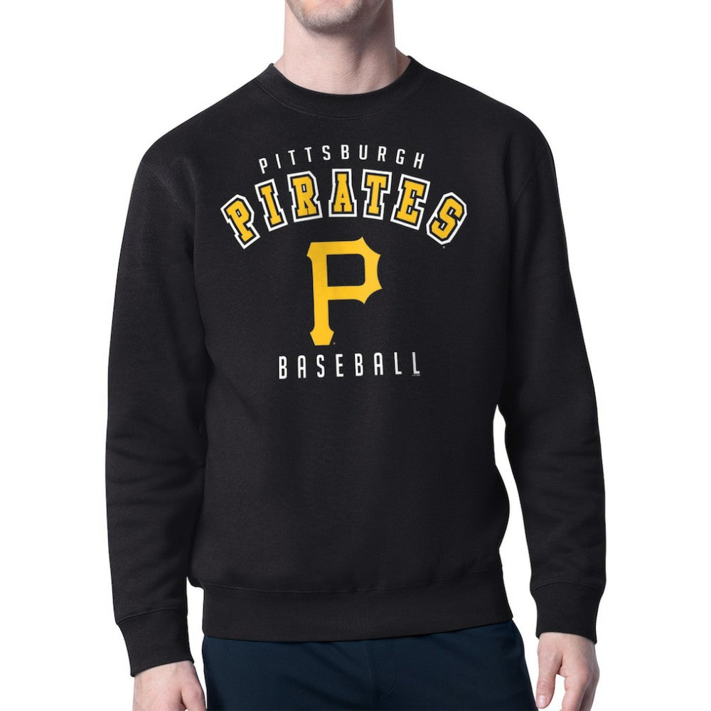 MLB Pittsburgh Pirates Starter Team Logo Fleece Pullover Sweatshirt