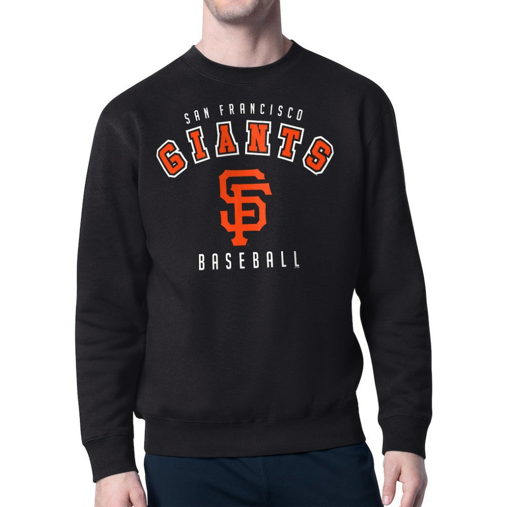 MLB San Francisco Giants Starter Team Logo Fleece Pullover Sweatshirt