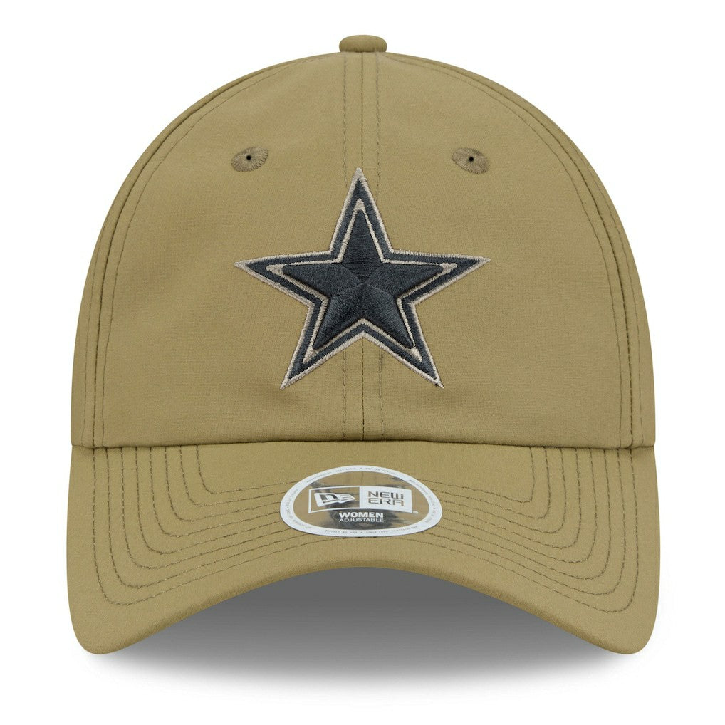 Women's 2025 Salute to Service Pony Tail Adjustable Hat - Dallas Cowboys