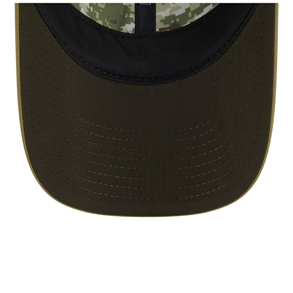 Women's 2025 Salute to Service Pony Tail Adjustable Hat - Dallas Cowboys