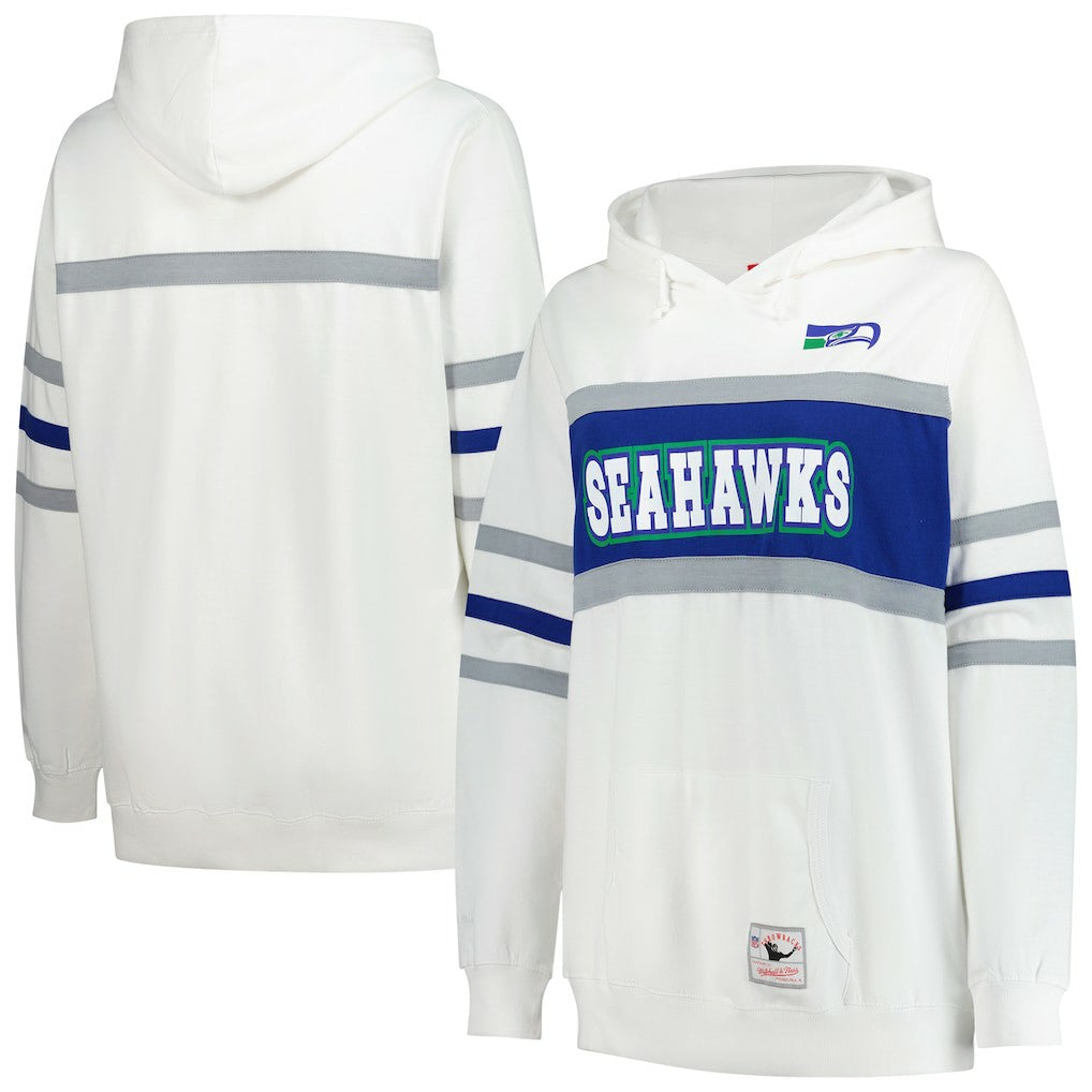 Women's Plus Size Head Coach Throwback Pullover Hoodie - Seattle Seahawks
