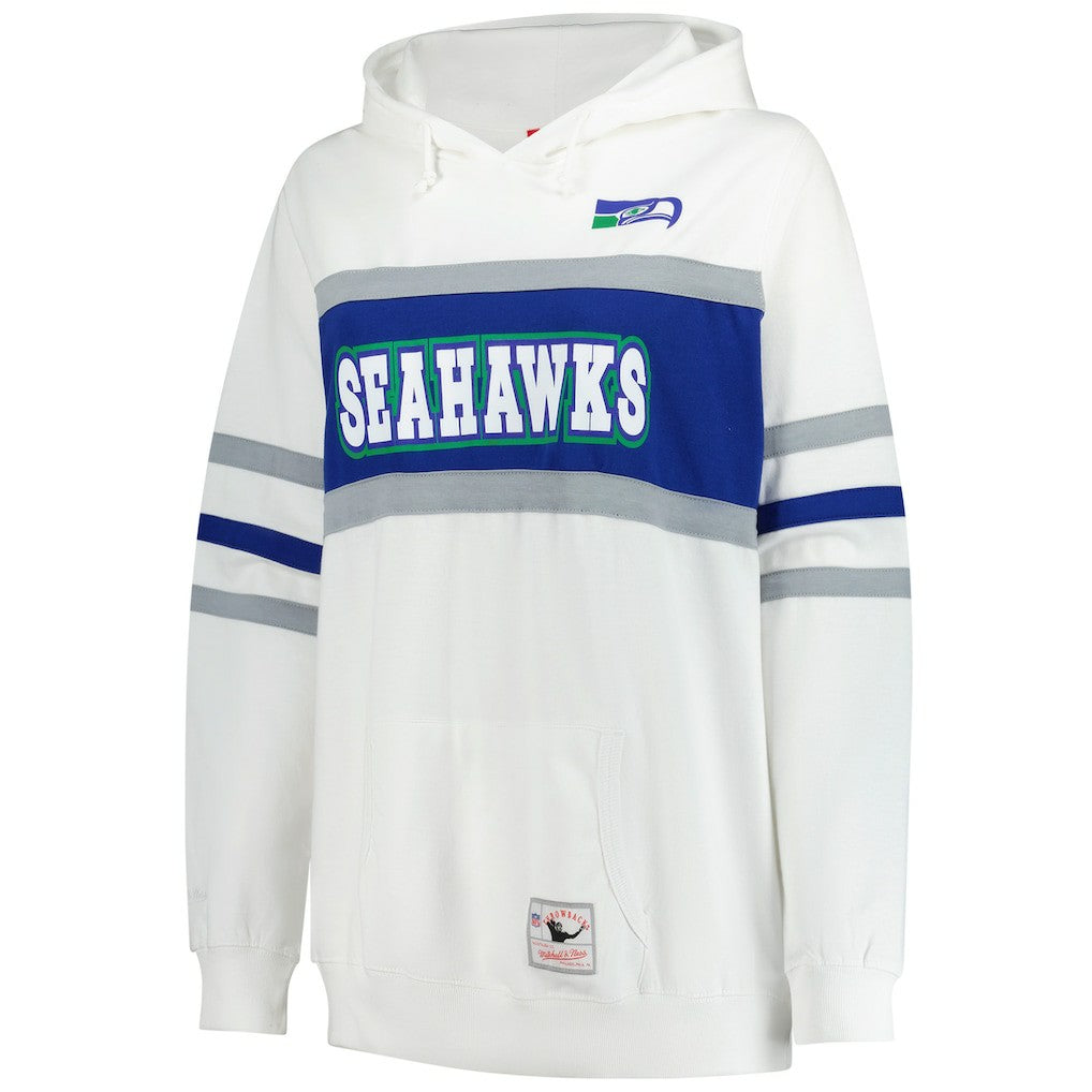 Women's Plus Size Head Coach Throwback Pullover Hoodie - Seattle Seahawks