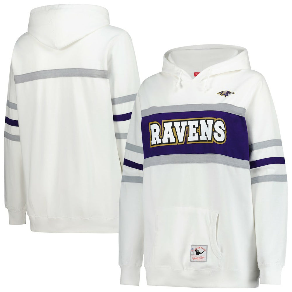Women's Plus Size Head Coach Throwback Pullover Hoodie - Baltimore Ravens