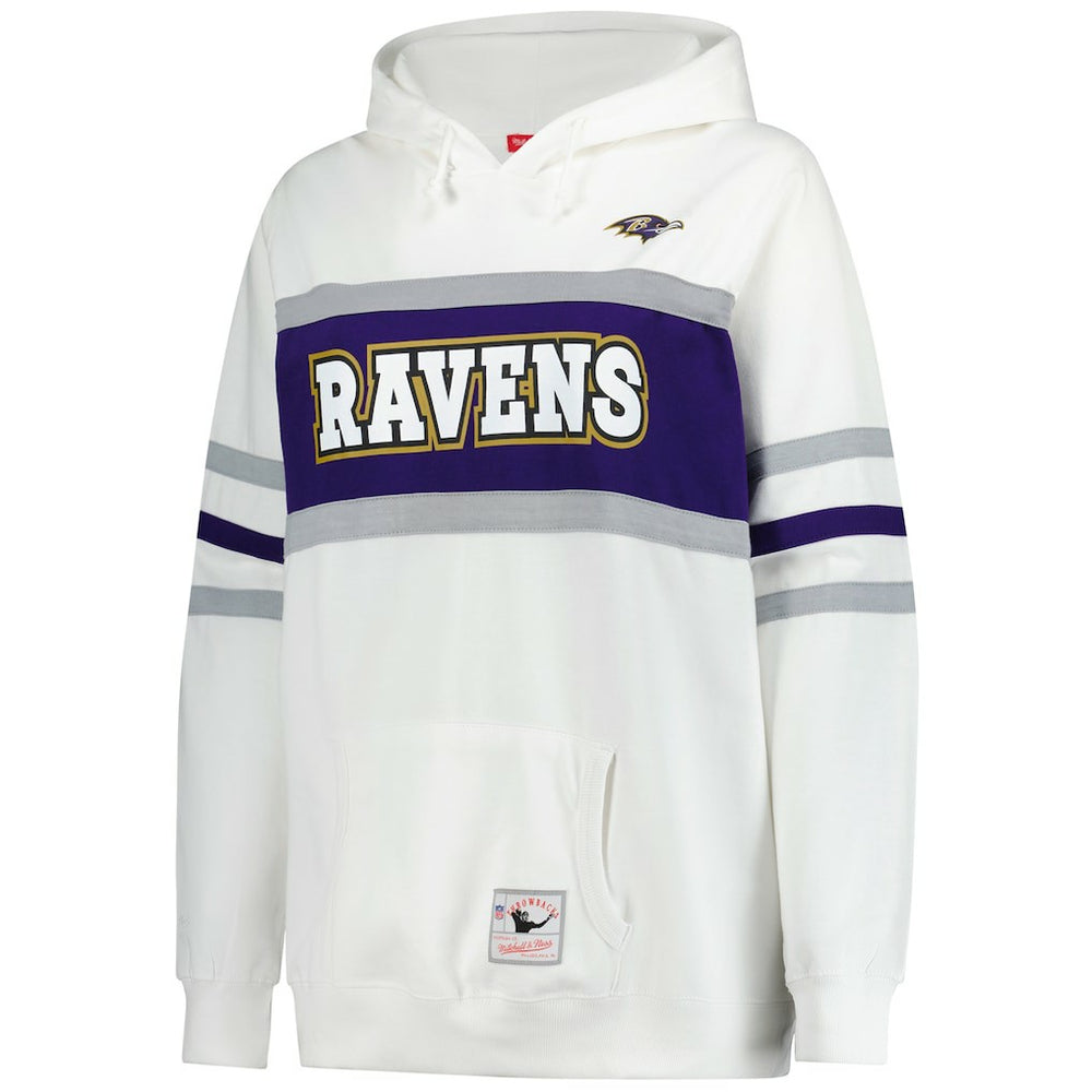 Women's Plus Size Head Coach Throwback Pullover Hoodie - Baltimore Ravens