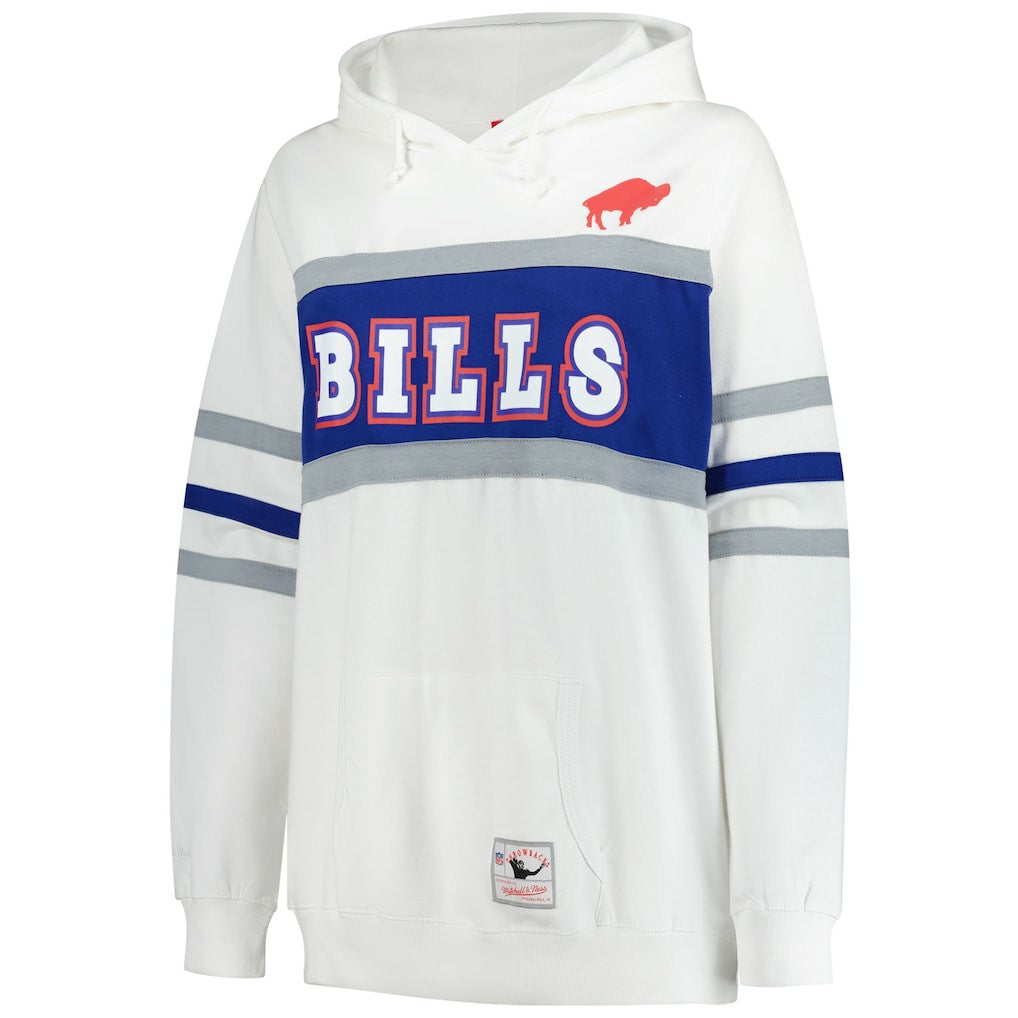 Women's Plus Size Head Coach Throwback Pullover Hoodie - Buffalo Bills