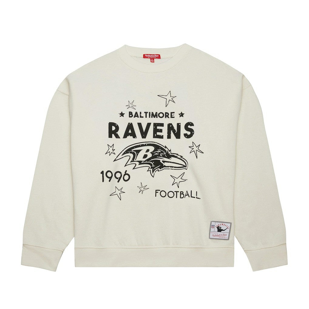 Women's Plus Size Shooting Star Sweatshirt - Baltimore Ravens