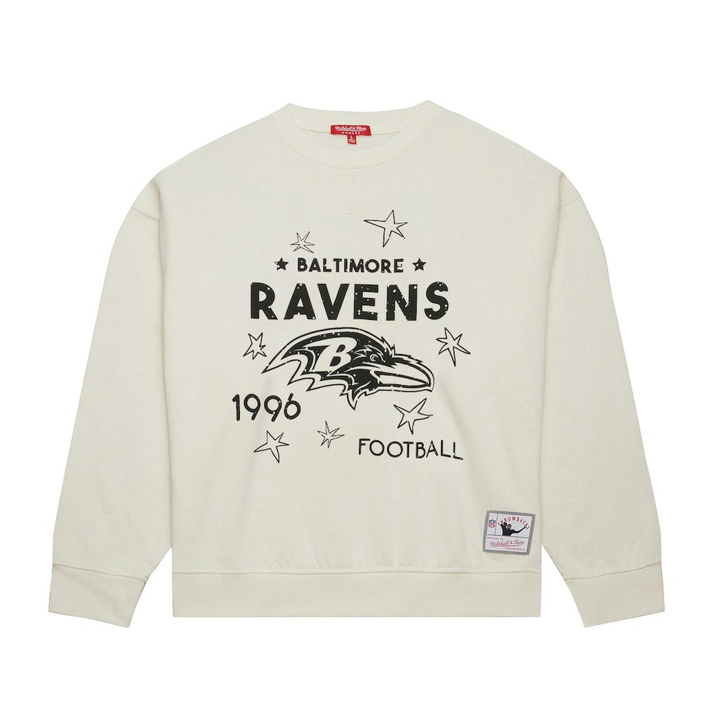Women's Plus Size Shooting Star Sweatshirt - Baltimore Ravens