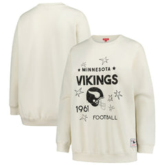 Women's Plus Size Shooting Star Sweatshirt - Minnesota Vikings