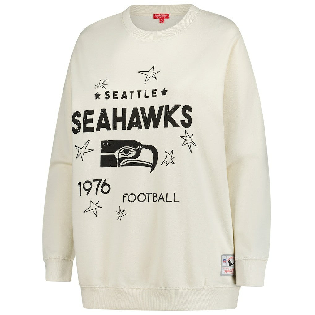Women's Plus Size Shooting Star Sweatshirt - Seattle Seahawks