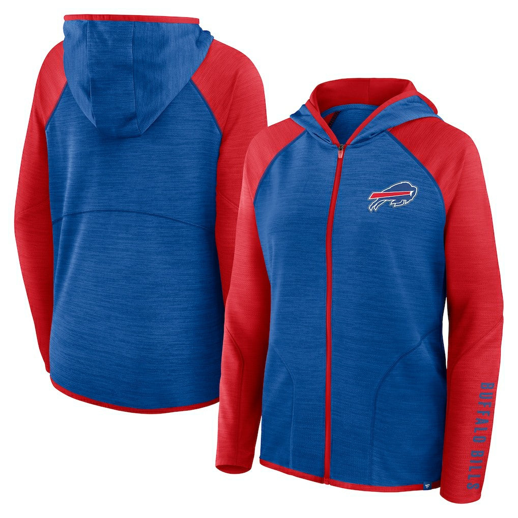 Women's Plus Size End Around Pass Full-Zip Hoodie - Buffalo Bills