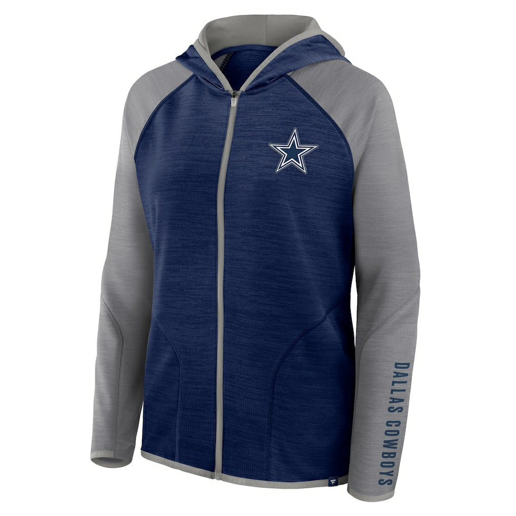 Women's Plus Size End Around Pass Full-Zip Hoodie - Dallas Cowboys