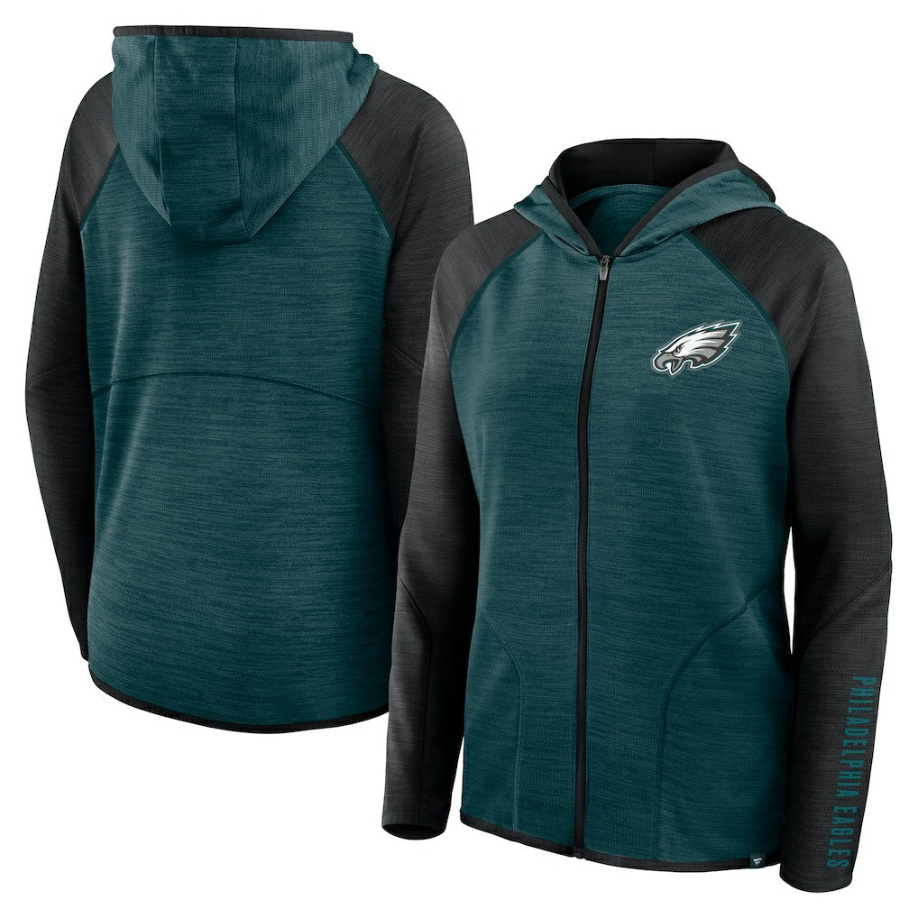 Women's Plus Size End Around Pass Full-Zip Hoodie - Philadelphia Eagles