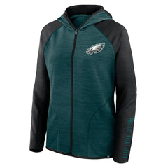 Women's Plus Size End Around Pass Full-Zip Hoodie - Philadelphia Eagles