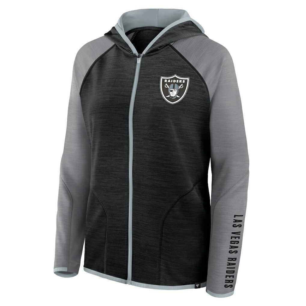 Women's Plus Size End Around Pass Full-Zip Hoodie - Las Vegas Raiders