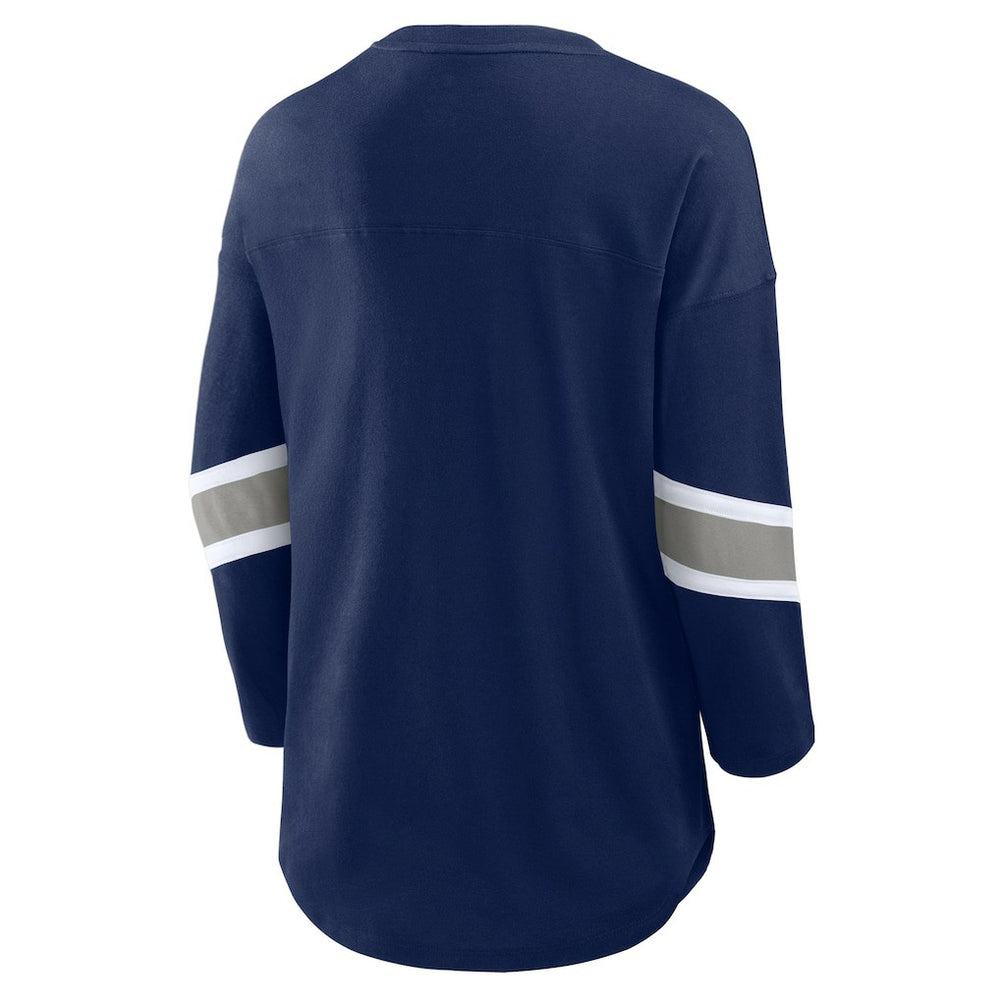 Women's Plus Size Redzone 3/4-Sleeve Scoop Neck T-Shirt - Dallas Cowboys
