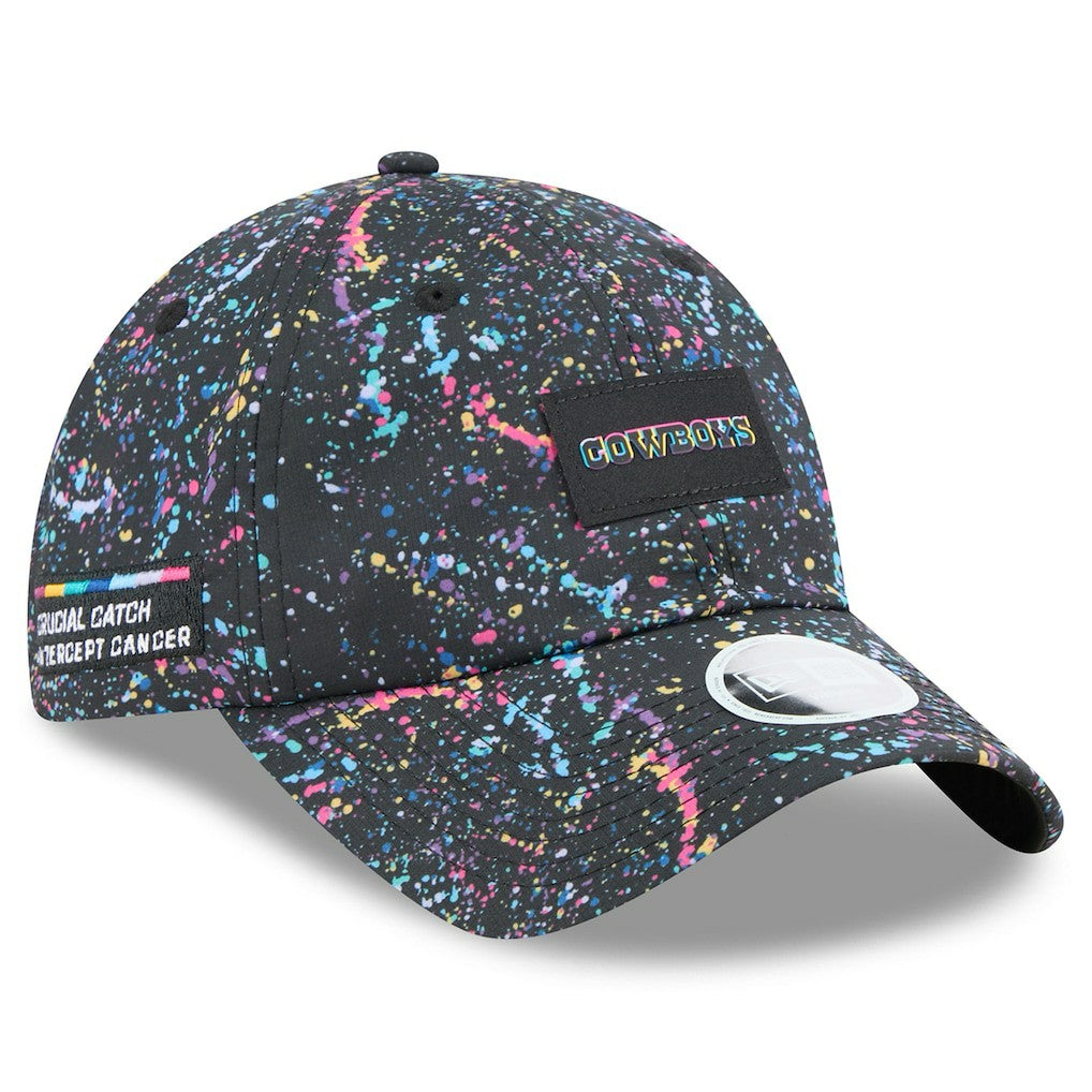 Women's 2025 NFL Crucial Catch Pony Tail Adjustable Hat - Dallas Cowboys