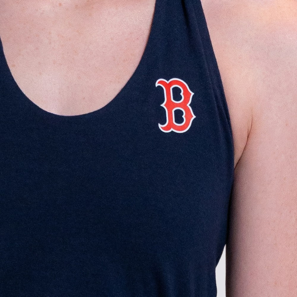 MLB Boston Red Sox Lusso Women's Noelle V-Neck Tank Top