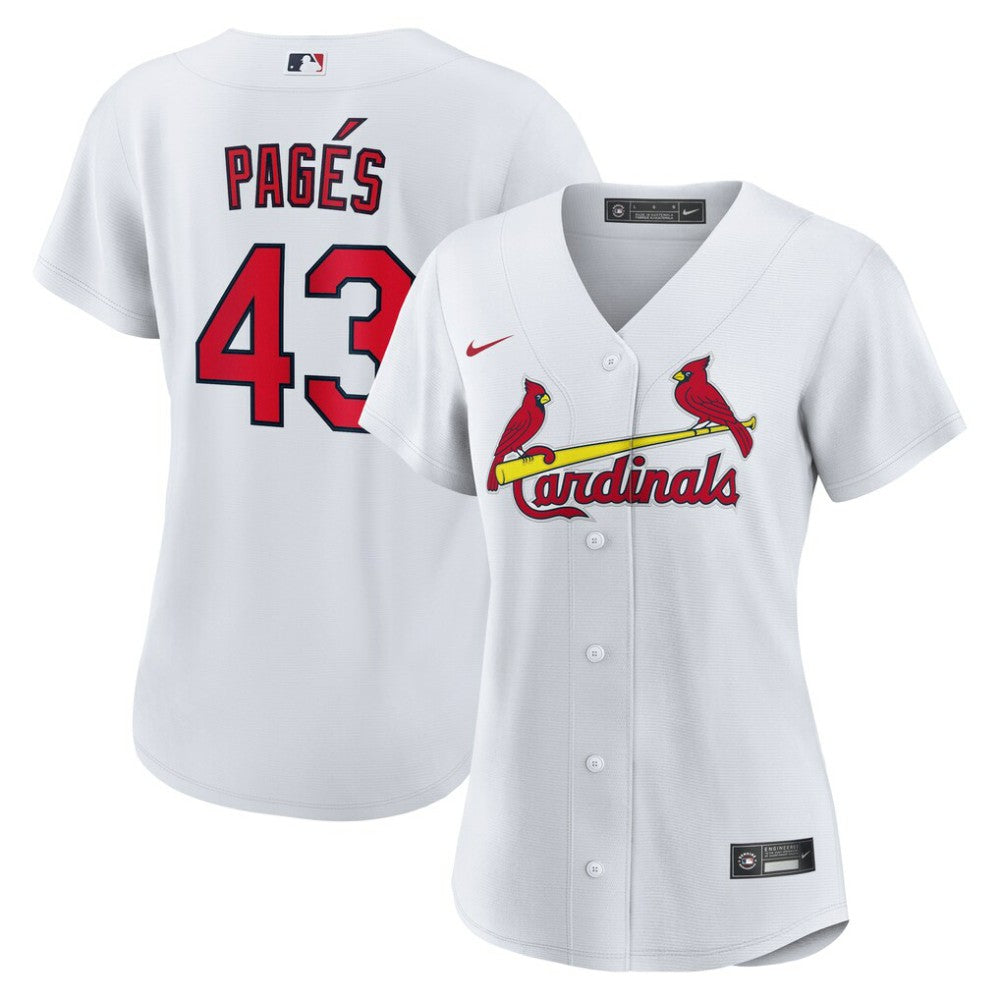 MLB Pedro Pagés St. Louis Cardinals Nike Women's Home Replica Jersey