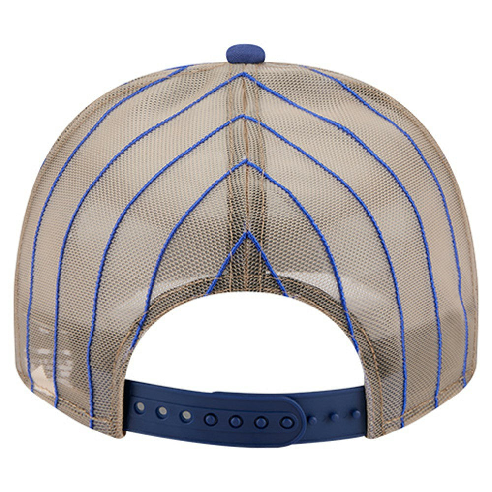 MLB Los Angeles Dodgers New Era Vintage Arched Foam Front 9FIFTY A-Frame Adjustable Trucker Hat