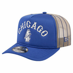 MLB Chicago Cubs New Era Vintage Arched Foam Front 9FIFTY A-Frame Adjustable Trucker Hat